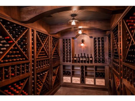 classic wine cellar racking CR031