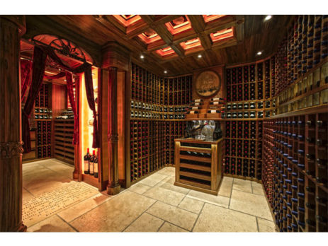 antique wine cellar racking CR075