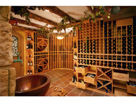 solid wood wine rack CR119