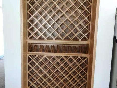 Built-in wine rack