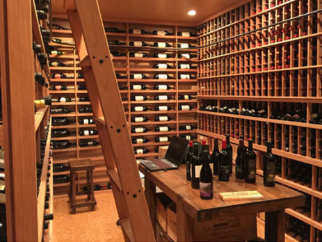 make a modern wine rack