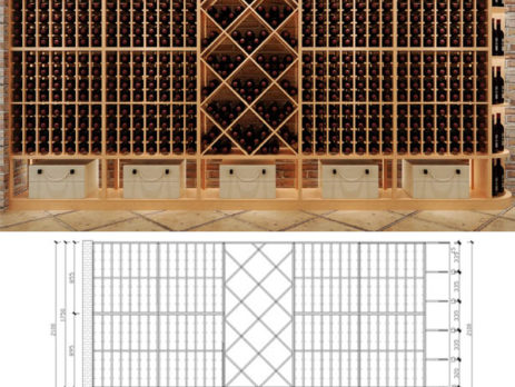 wine racking system
