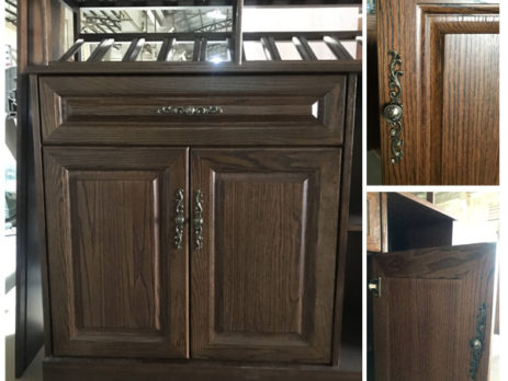 wine display cabinet design