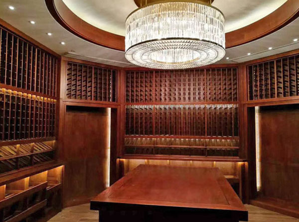 modern wine room