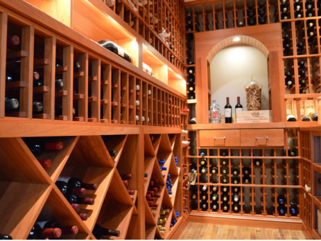 wine cellar rack
