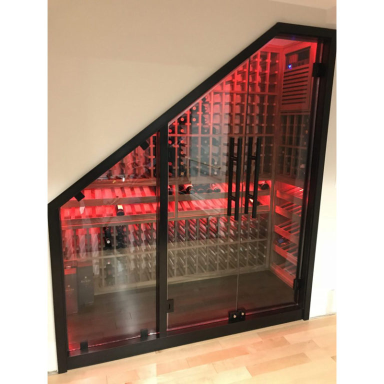 Popular made to measure under stair wine rack designs Ciematic