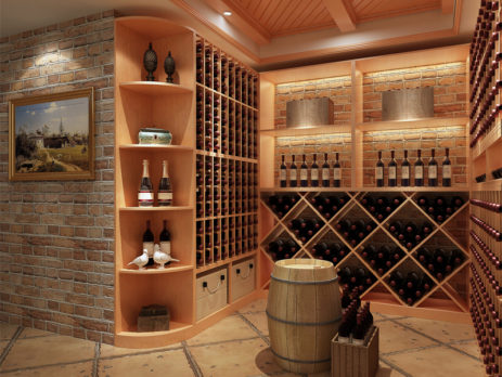 custom wine cellar