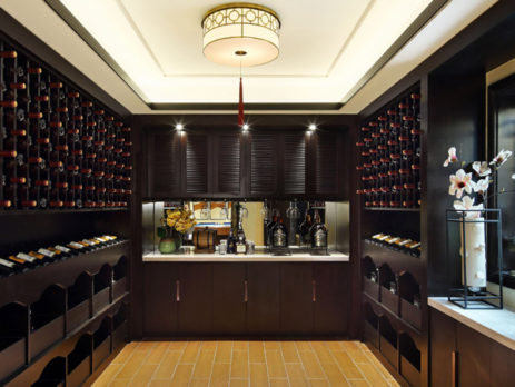 classic wine cabinet