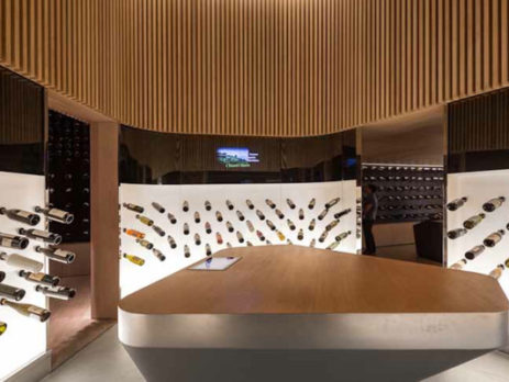 luxury wine cellar